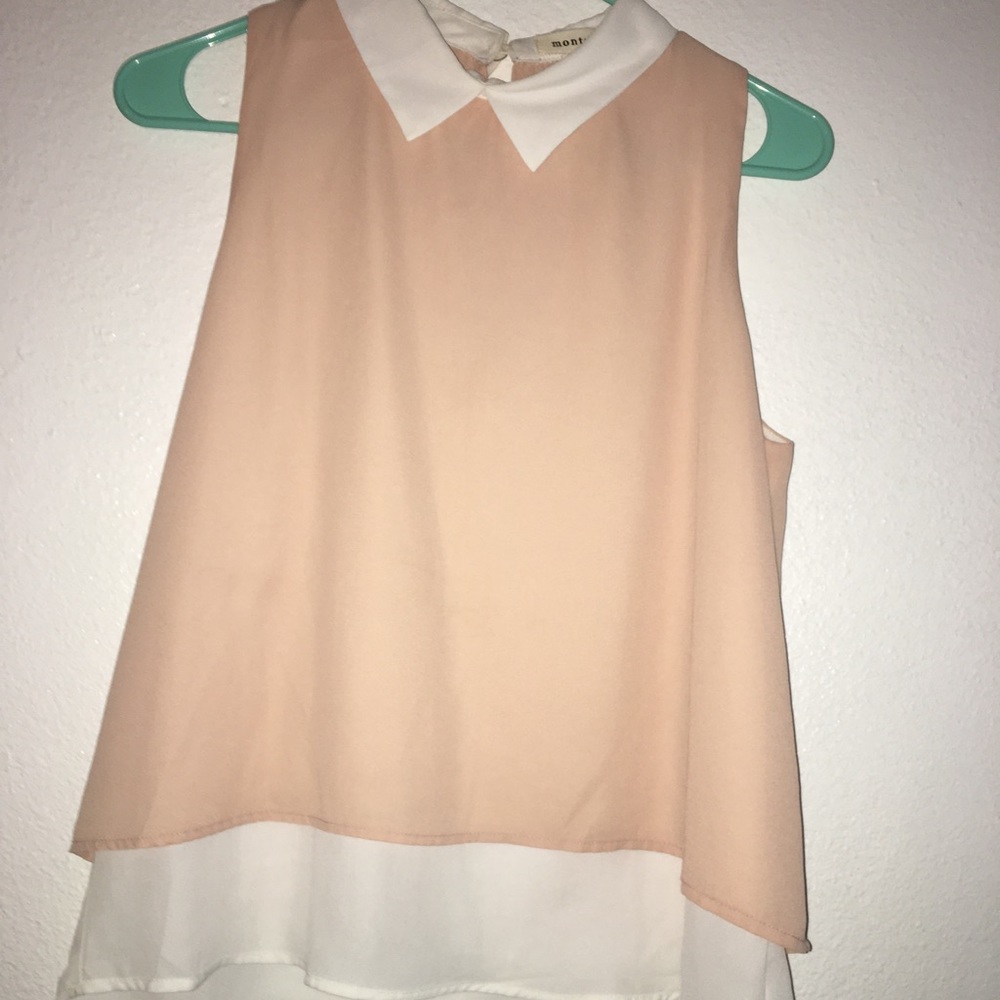 Peter Pan collared top
